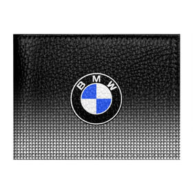 Обложка для студенческого билета с принтом BMW 2018 Black and White IV в Новосибирске, натуральная кожа | Размер: 11*8 см; Печать на всей внешней стороне | bmw | автомобильные | бмв | машины