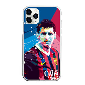 Чехол для iPhone 11 Pro матовый с принтом Lionel Messi в Новосибирске, Силикон |  | barcelona | lionel | messi | барселона | лионель | месси | поп арт