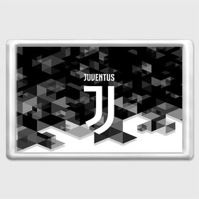 Магнит 45*70 с принтом Juventus 2018 Geometry Sport в Новосибирске, Пластик | Размер: 78*52 мм; Размер печати: 70*45 | juventus | спорт | спортивные | футбол | футбольный клуб | ювентус