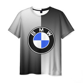 Мужская футболка 3D с принтом BMW 2018 Reverse в Новосибирске, 100% полиэфир | прямой крой, круглый вырез горловины, длина до линии бедер | bmw | автомобиль | автомобильные | бмв | машины