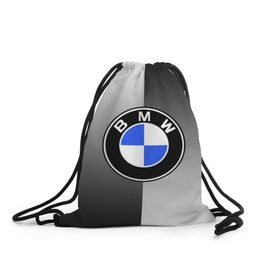 Рюкзак-мешок 3D с принтом BMW 2018 Reverse в Новосибирске, 100% полиэстер | плотность ткани — 200 г/м2, размер — 35 х 45 см; лямки — толстые шнурки, застежка на шнуровке, без карманов и подкладки | bmw | автомобиль | автомобильные | бмв | машины