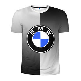 Мужская футболка 3D спортивная с принтом BMW 2018 Reverse в Новосибирске, 100% полиэстер с улучшенными характеристиками | приталенный силуэт, круглая горловина, широкие плечи, сужается к линии бедра | bmw | автомобиль | автомобильные | бмв | машины