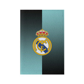 Обложка для паспорта матовая кожа с принтом Real Madrid 2018 Reverse в Новосибирске, натуральная матовая кожа | размер 19,3 х 13,7 см; прозрачные пластиковые крепления | Тематика изображения на принте: emirates | fc | real madrid | реал мадрид | футбольный клуб | эмблема
