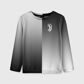 Детский лонгслив 3D с принтом Juventus 2018 Reverse в Новосибирске, 100% полиэстер | длинные рукава, круглый вырез горловины, полуприлегающий силуэт
 | fly emirates | juventus | ronaldo | клуб | линии | мода | модные | мяч | реал мадрид | спорт | спортивные | стиль | футбол | футбольный клуб | экстрим | эмблема | ювентус