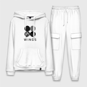 Мужской костюм хлопок с толстовкой с принтом BTS wings в Новосибирске,  |  | bangtan boys | bts | bts army | бантаны бтс