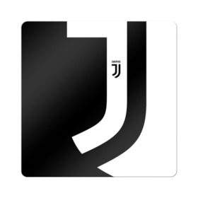 Магнит виниловый Квадрат с принтом Juventus 2018 Original в Новосибирске, полимерный материал с магнитным слоем | размер 9*9 см, закругленные углы | fc | fly emirates | лого | париж | спорт | спортивные | фк | футбольный клуб