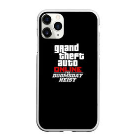 Чехол для iPhone 11 Pro матовый с принтом GTA Online The Doomsday Heist в Новосибирске, Силикон |  | auto | dead | grand | gta | gta5 | rdr | red | redemption | rockstar | theft | гта | день | судный