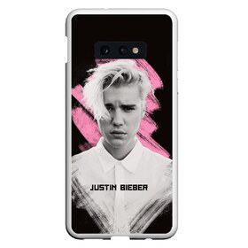 Чехол для Samsung S10E с принтом Justin Bieber Pink splash в Новосибирске, Силикон | Область печати: задняя сторона чехла, без боковых панелей | bieber | justin bieber | бибер | джастин бибер