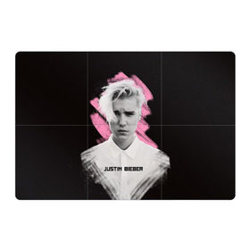 Магнитный плакат 3Х2 с принтом Justin Bieber / Pink splash в Новосибирске, Полимерный материал с магнитным слоем | 6 деталей размером 9*9 см | Тематика изображения на принте: bieber | justin bieber | бибер | джастин бибер