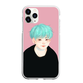 Чехол для iPhone 11 Pro матовый с принтом BTS_Yoongi в Новосибирске, Силикон |  | bangtan boys | bts | бантаны бтс