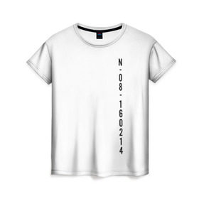 Женская футболка 3D с принтом BTS SAVE ME JUNGKOOK _white в Новосибирске, 100% полиэфир ( синтетическое хлопкоподобное полотно) | прямой крой, круглый вырез горловины, длина до линии бедер | Тематика изображения на принте: bangtan boys | bts | бантаны бтс