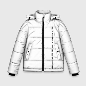 Зимняя куртка для мальчиков 3D с принтом BTS SAVE ME JUNGKOOK _white в Новосибирске, ткань верха — 100% полиэстер; подклад — 100% полиэстер, утеплитель — 100% полиэстер | длина ниже бедра, удлиненная спинка, воротник стойка и отстегивающийся капюшон. Есть боковые карманы с листочкой на кнопках, утяжки по низу изделия и внутренний карман на молнии. 

Предусмотрены светоотражающий принт на спинке, радужный светоотражающий элемент на пуллере молнии и на резинке для утяжки | Тематика изображения на принте: bangtan boys | bts | бантаны бтс