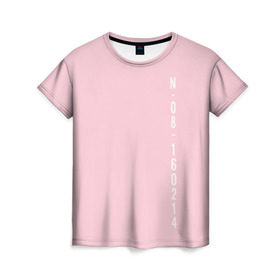 Женская футболка 3D с принтом BTS SAVE ME JUNGKOOK _pink в Новосибирске, 100% полиэфир ( синтетическое хлопкоподобное полотно) | прямой крой, круглый вырез горловины, длина до линии бедер | bangtan boys | bts | бантаны бтс