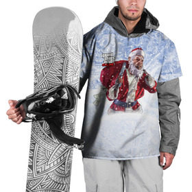 Накидка на куртку 3D с принтом GTA 5 Online в Новосибирске, 100% полиэстер |  | auto | christmas | dead | grand | gta | gta5 | new | rdr | red | redemption | rockstar | theft | year | гта | дед мороз | клаус | нг | новый год | санта