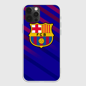 Чехол для iPhone 12 Pro с принтом FC Barcelona в Новосибирске, силикон | область печати: задняя сторона чехла, без боковых панелей | barcelona | football | logo | spain | sport | арт | барселона | испания | лига | лого | спорт | текстура | фк | футбол | футбольный клуб | эмблема