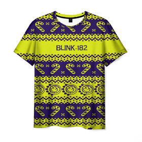 Мужская футболка 3D с принтом Blink-182 NEW YEAR COLLECTION в Новосибирске, 100% полиэфир | прямой крой, круглый вырез горловины, длина до линии бедер | Тематика изображения на принте: 
