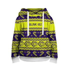 Детская толстовка 3D с принтом Blink-182 NEW YEAR COLLECTION в Новосибирске, 100% полиэстер | двухслойный капюшон со шнурком для регулировки, мягкие манжеты на рукавах и по низу толстовки, спереди карман-кенгуру с мягким внутренним слоем | Тематика изображения на принте: 