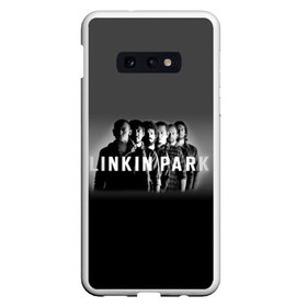 Чехол для Samsung S10E с принтом Группа Linkin Park в Новосибирске, Силикон | Область печати: задняя сторона чехла, без боковых панелей | bennington | chester | linkin park | альтернативный | беннингтон | группа | ленкин | линкин | майк | метал | музыкант | ню | нюметал | парк | певец | рок | рэп | честер | электроник