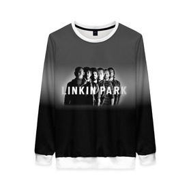 Женский свитшот 3D с принтом Группа Linkin Park в Новосибирске, 100% полиэстер с мягким внутренним слоем | круглый вырез горловины, мягкая резинка на манжетах и поясе, свободная посадка по фигуре | bennington | chester | linkin park | альтернативный | беннингтон | группа | ленкин | линкин | майк | метал | музыкант | ню | нюметал | парк | певец | рок | рэп | честер | электроник