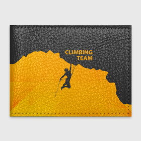 Обложка для студенческого билета с принтом climbing в Новосибирске, натуральная кожа | Размер: 11*8 см; Печать на всей внешней стороне | adrenaline | extreme | hiking | mountaineering | mountains | risk | rock climb | rocks | sport | адреналин | альпинизм | высота | горы | риск | скалолазание | скалы | спорт | туризм | экстрим