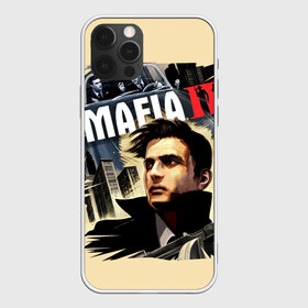 Чехол для iPhone 12 Pro с принтом MAFIA 2 в Новосибирске, силикон | область печати: задняя сторона чехла, без боковых панелей | gangster | gun | mafia | гангстер | игра | мафия | оружия | сша | чикаго