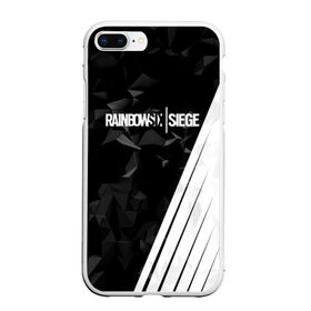 Чехол для iPhone 7Plus/8 Plus матовый с принтом RAINBOW SIX SIEGE в Новосибирске, Силикон | Область печати: задняя сторона чехла, без боковых панелей | rainbow | rainbow six | siege | six | игры | шутер
