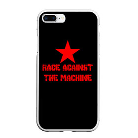 Чехол для iPhone 7Plus/8 Plus матовый с принтом Rage Against the Machine в Новосибирске, Силикон | Область печати: задняя сторона чехла, без боковых панелей | rage against the machine | альтернативный | америка | американская рок группа | брэд уилк | жанр | зак де ла роча | калифорния | лос анджелес | метал | музыка | ню метал | рок | рэп метал | рэп рок | рэпкор | сша