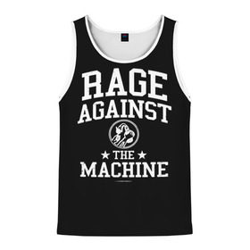 Мужская майка 3D с принтом Rage Against the Machine в Новосибирске, 100% полиэстер | круглая горловина, приталенный силуэт, длина до линии бедра. Пройма и горловина окантованы тонкой бейкой | rage against the machine | альтернативный | америка | американская рок группа | брэд уилк | жанр | зак де ла роча | калифорния | лос анджелес | метал | музыка | ню метал | рок | рэп метал | рэп рок | рэпкор | сша