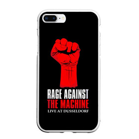 Чехол для iPhone 7Plus/8 Plus матовый с принтом Rage Against the Machine в Новосибирске, Силикон | Область печати: задняя сторона чехла, без боковых панелей | rage against the machine | альтернативный | америка | американская рок группа | брэд уилк | жанр | зак де ла роча | калифорния | лос анджелес | метал | музыка | ню метал | рок | рэп метал | рэп рок | рэпкор | сша