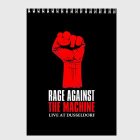 Скетчбук с принтом Rage Against the Machine в Новосибирске, 100% бумага
 | 48 листов, плотность листов — 100 г/м2, плотность картонной обложки — 250 г/м2. Листы скреплены сверху удобной пружинной спиралью | rage against the machine | альтернативный | америка | американская рок группа | брэд уилк | жанр | зак де ла роча | калифорния | лос анджелес | метал | музыка | ню метал | рок | рэп метал | рэп рок | рэпкор | сша