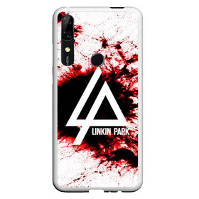 Чехол для Honor P Smart Z с принтом LINKIN PARK BLOOD COLLECTION в Новосибирске, Силикон | Область печати: задняя сторона чехла, без боковых панелей | Тематика изображения на принте: linkin park | logo | music | pop | rock | альтернатива | металл | музыка | музыкальный | поп | рок | честер беннингтон