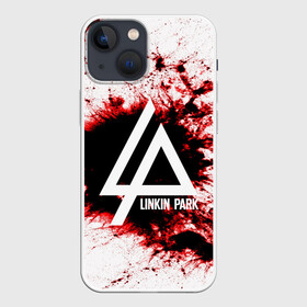 Чехол для iPhone 13 mini с принтом LINKIN PARK BLOOD COLLECTION в Новосибирске,  |  | Тематика изображения на принте: linkin park | logo | music | pop | rock | альтернатива | металл | музыка | музыкальный | поп | рок | честер беннингтон