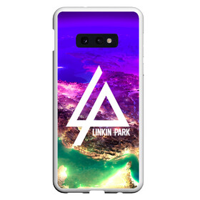 Чехол для Samsung S10E с принтом LINKIN PARK SPACE EDITION в Новосибирске, Силикон | Область печати: задняя сторона чехла, без боковых панелей | linkin park | logo | music | pop | rock | альтернатива | металл | музыка | музыкальный | поп | рок | честер беннингтон