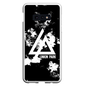 Чехол для Samsung S10E с принтом LINKIN PARK SMOKE FIRE STYLE в Новосибирске, Силикон | Область печати: задняя сторона чехла, без боковых панелей | Тематика изображения на принте: linkin park | logo | music | pop | rock | альтернатива | металл | музыка | музыкальный | поп | рок | честер беннингтон