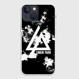 Чехол для iPhone 13 mini с принтом LINKIN PARK SMOKE FIRE STYLE в Новосибирске,  |  | Тематика изображения на принте: linkin park | logo | music | pop | rock | альтернатива | металл | музыка | музыкальный | поп | рок | честер беннингтон
