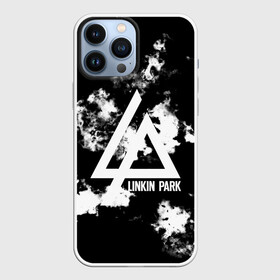 Чехол для iPhone 13 Pro Max с принтом LINKIN PARK SMOKE FIRE STYLE в Новосибирске,  |  | Тематика изображения на принте: linkin park | logo | music | pop | rock | альтернатива | металл | музыка | музыкальный | поп | рок | честер беннингтон