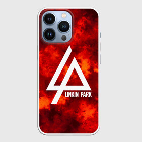 Чехол для iPhone 13 Pro с принтом LINKIN PARK FIRE MUSIC 2018 в Новосибирске,  |  | Тематика изображения на принте: linkin park | logo | music | pop | rock | альтернатива | металл | музыка | музыкальный | поп | рок | честер беннингтон