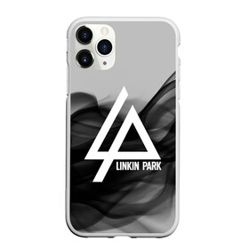 Чехол для iPhone 11 Pro матовый с принтом LINKIN PARK SMOKE GRAY 2018 в Новосибирске, Силикон |  | linkin park | logo | music | pop | rock | альтернатива | металл | музыка | музыкальный | поп | рок | честер беннингтон