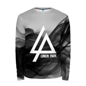 Мужской лонгслив 3D с принтом LINKIN PARK SMOKE GRAY 2018 в Новосибирске, 100% полиэстер | длинные рукава, круглый вырез горловины, полуприлегающий силуэт | linkin park | logo | music | pop | rock | альтернатива | металл | музыка | музыкальный | поп | рок | честер беннингтон