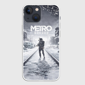 Чехол для iPhone 13 mini с принтом METRO: Exodus в Новосибирске,  |  | 2033 | exodus | horror | last | light | metro | redux | survival | зомби | метро | монстр | постапокалипсис | постапокалиптика | фантастика