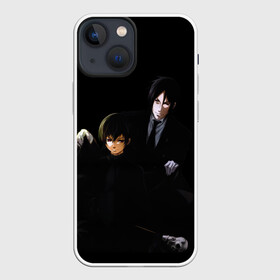 Чехол для iPhone 13 mini с принтом Темный дворецкий в Новосибирске,  |  | anime | black butler | manga | аниме | демон | манга | сиэль фантомхайв | яна тобосо