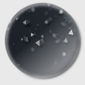 Значок с принтом Абстрактная материя в Новосибирске,  металл | круглая форма, металлическая застежка в виде булавки | Тематика изображения на принте: 