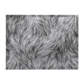 Обложка для студенческого билета с принтом Шкура волка в Новосибирске, натуральная кожа | Размер: 11*8 см; Печать на всей внешней стороне | волк | дикая | дикий | животное | лес | луна | ночь | собака | тьма