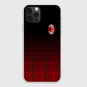 Чехол для iPhone 12 Pro Max с принтом AC MILAN в Новосибирске, Силикон |  | ac milan | fc | fc milan | football | milan | soccer | белый | клуб | красный | милан | спорт | спортивные | фк | футбол | цвет.логотип | черный | эмблема