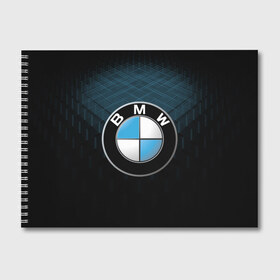 Альбом для рисования с принтом BMW 2018 Blue Line в Новосибирске, 100% бумага
 | матовая бумага, плотность 200 мг. | bmw | bmw motorsport | bmw performance | carbon | m | motorsport | performance | sport | бмв | карбон | моторспорт | спорт