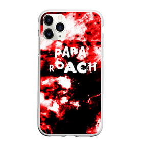 Чехол для iPhone 11 Pro матовый с принтом PAPA ROACH BLOOD ROCK STYLE в Новосибирске, Силикон |  | papa roach | roach | папа роач | папароач | папароч | роач | роч