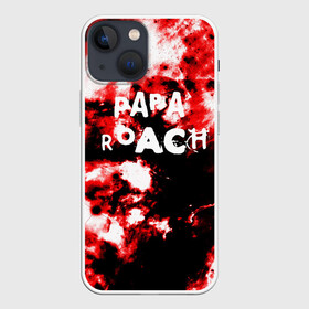 Чехол для iPhone 13 mini с принтом PAPA ROACH BLOOD ROCK STYLE в Новосибирске,  |  | papa roach | roach | папа роач | папароач | папароч | роач | роч