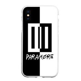 Чехол для iPhone XS Max матовый с принтом Paramore в Новосибирске, Силикон | Область печати: задняя сторона чехла, без боковых панелей | Тематика изображения на принте: paramore | альтернативный | группа | джош фарро | зак фарро | панк | панкрок | пара море | парамор | парамора | параморе | парморе | поп | поппанк | попрок | рок | тейлор йорк | хейли уильямс