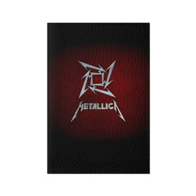 Обложка для паспорта матовая кожа с принтом Metallica в Новосибирске, натуральная матовая кожа | размер 19,3 х 13,7 см; прозрачные пластиковые крепления | metallica | группа | джеймс хэтфилд | кирк хэмметт | ларс ульрих | метал | металика | металлика | миталика | музыка | роберт трухильо | рок | трэш | трэшметал | хард | хардрок | хеви | хевиметал