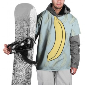 Накидка на куртку 3D с принтом банан в Новосибирске, 100% полиэстер |  | banana | банан